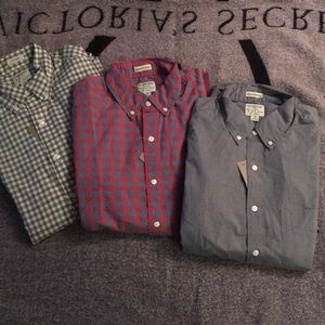 J.Crew men’s long sleeve shirts